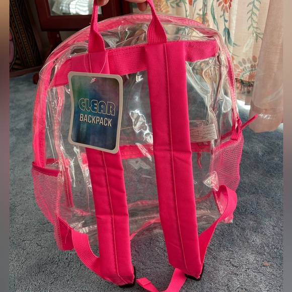 🫧🩷Clear Backpack - Picture 2 of 9